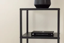 Beistelltisch Lara – stilvolles Design aus schwarzem Stahl