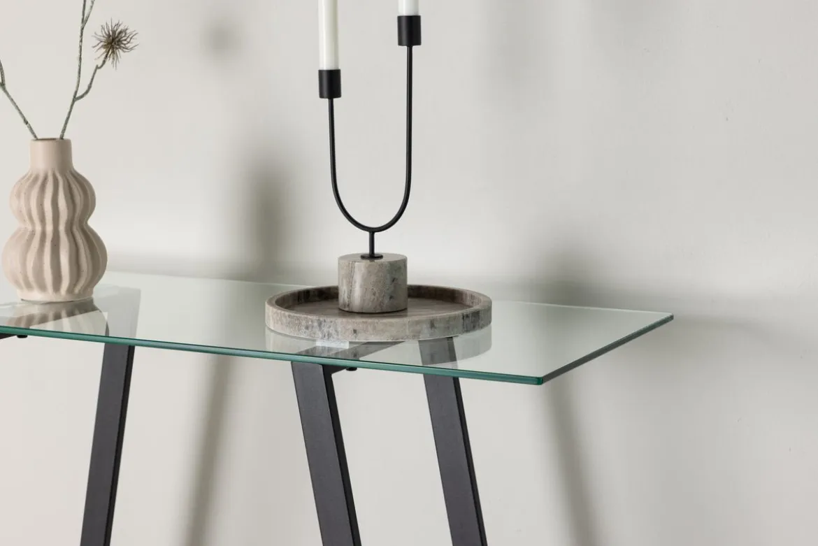 Beistelltisch Lera – mit Glasplatte