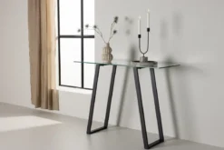 Beistelltisch Lera – mit Glasplatte
