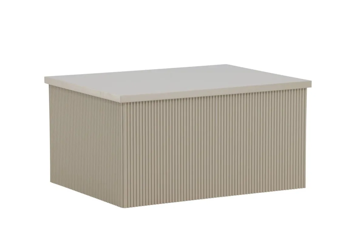 Beistelltisch Luna – in elegantem Beige