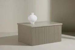 Beistelltisch Luna – in elegantem Beige