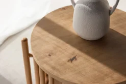 Beistelltisch Rubius – in Holzoptik