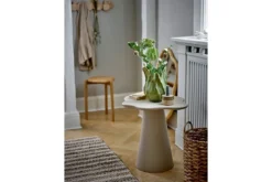 Beistelltisch Ruby – Aluminium in Naturton