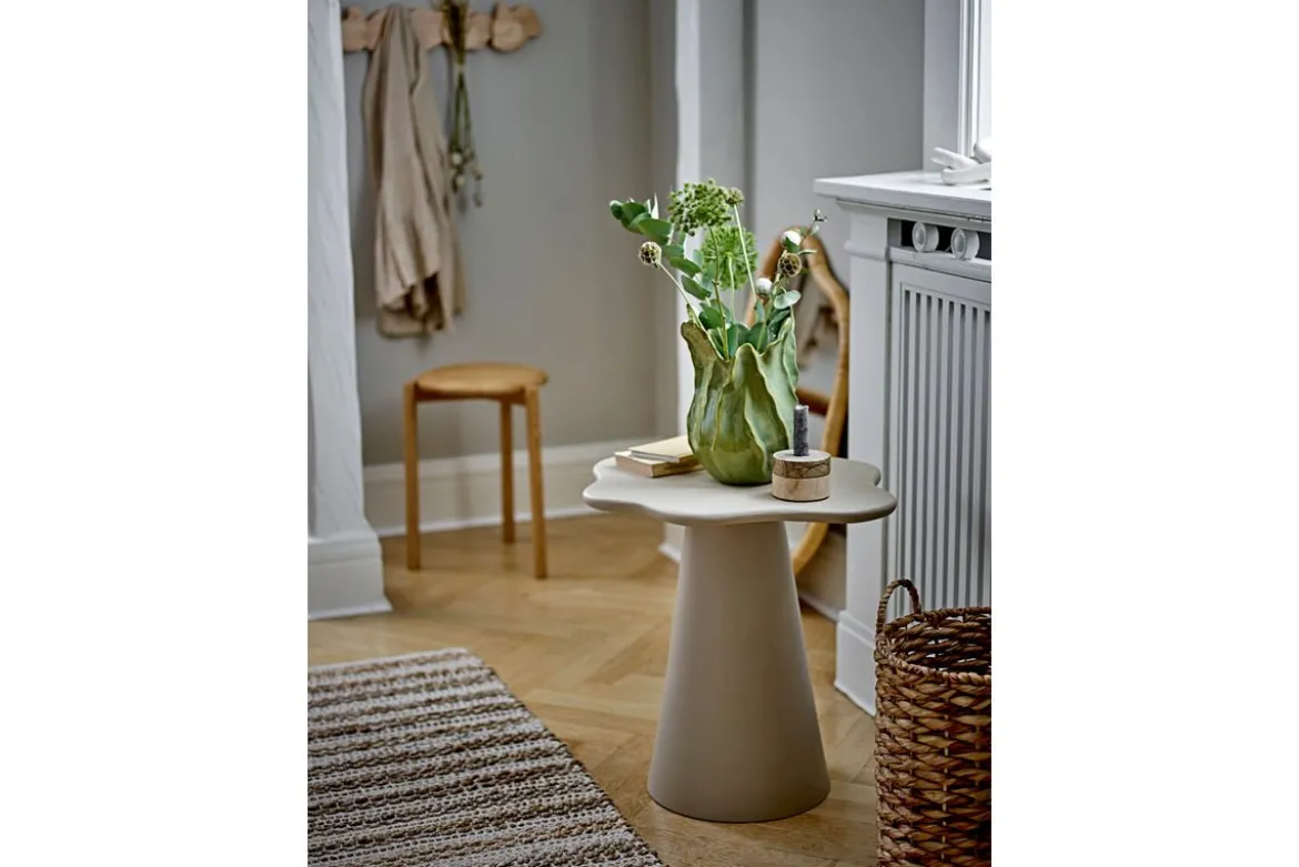 Beistelltisch Ruby – Aluminium in Naturton