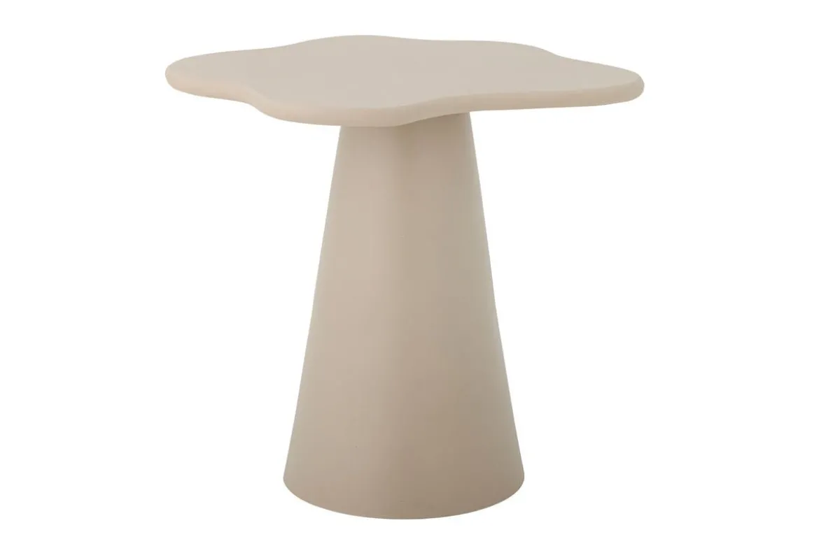 Beistelltisch Ruby – Aluminium in Naturton