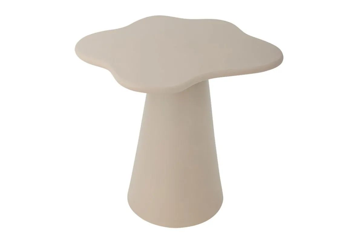 Beistelltisch Ruby – Aluminium in Naturton