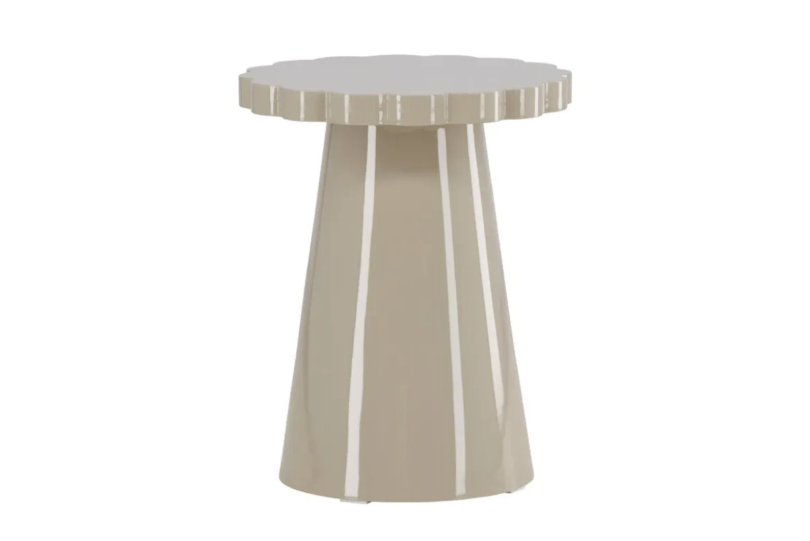 Beistelltisch Soria – Ø45 cm in Beige