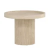 Beistelltisch Tavira – Ø60 cm in Beige