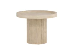 Beistelltisch Tavira – Ø60 cm in Beige