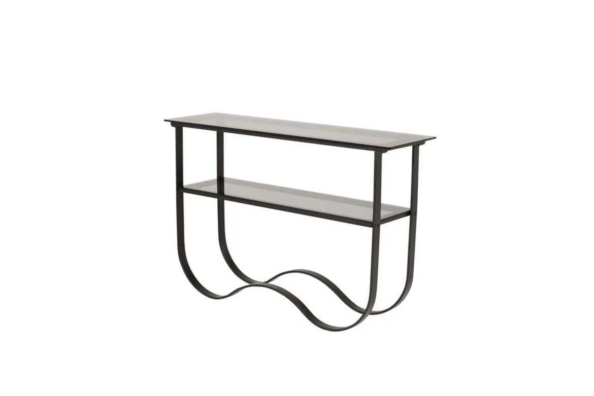 Beistelltisch Velo – modernes Design mit Glasplatte