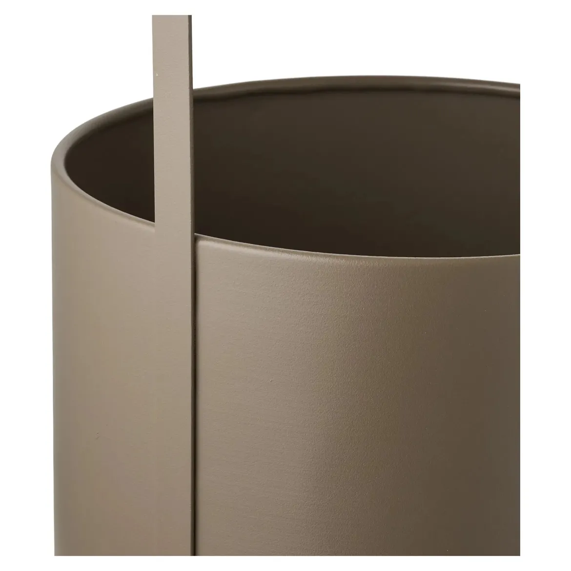 Blumentopf „Arvion“ – 2er-Set aus braunem Stahl