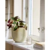 Blumentopf Fjell – Nordisches Steingutdesign in Naturgrau