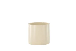 Blumentopf Lumen - im schlichten Design aus Keramik