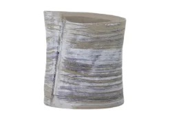 Blumentopf Shepper – graues Steingut