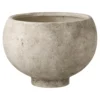 Blumentopf „Silvano“ – Graues Keramik-Design