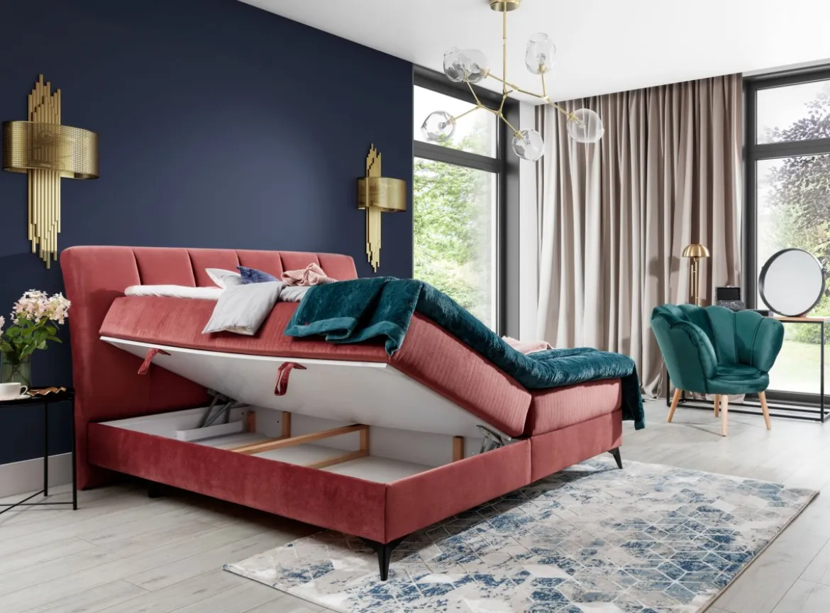 Boxspringbett Adelina mit Stauraum