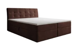 Boxspringbett Amalia Samt mit Stauraum
