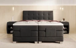 Boxspringbett Amara Samt elektrisch verstellbar