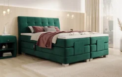 Boxspringbett Amara Samt elektrisch verstellbar