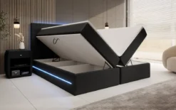Boxspringbett Arito mit LED u. Stauraum