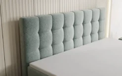 Boxspringbett Ascot in Strukturstoff mit Stauraum