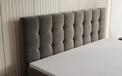 Boxspringbett Ascot in Strukturstoff mit Stauraum