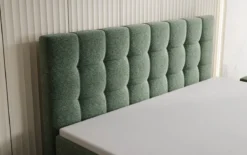 Boxspringbett Ascot in Strukturstoff mit Stauraum