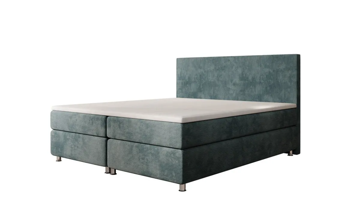 Boxspringbett Athene in Cord
