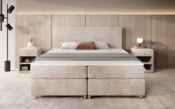 Boxspringbett Athene in Cord