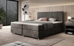 Boxspringbett Athene in Cord