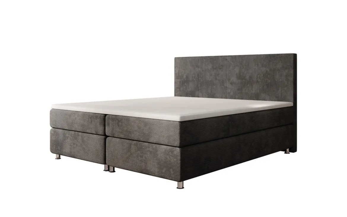 Boxspringbett Athene in Cord