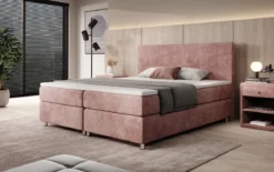 Boxspringbett Athene in Cord