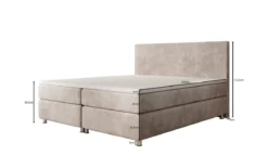 Boxspringbett Athene in Cord