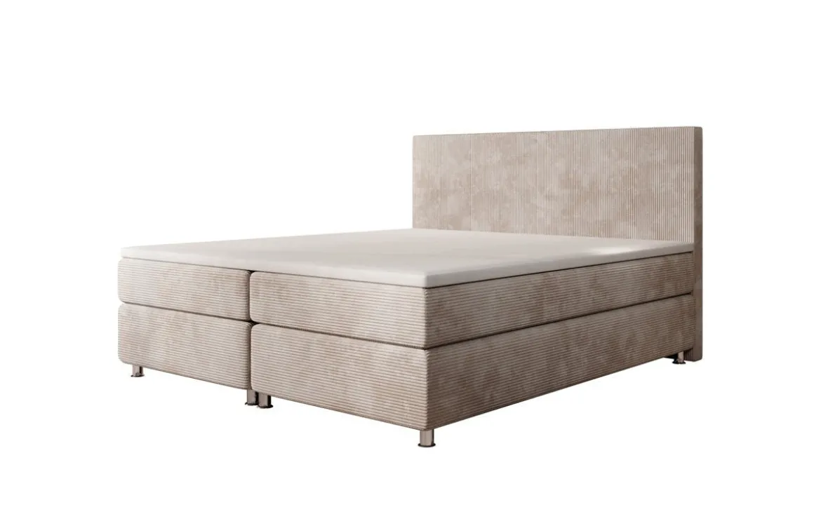 Boxspringbett Athene in Cord