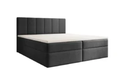 Boxspringbett Aurelia Bouclé mit Stauraum