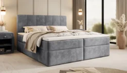 Boxspringbett Aurelia Cord mit Stauraum