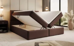 Boxspringbett Aurelia Kunstleder mit Stauraum