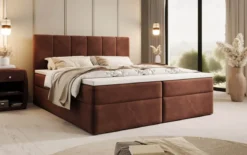 Boxspringbett Aurelia Samt mit Stauraum