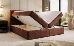 Boxspringbett Aurelia Samt mit Stauraum