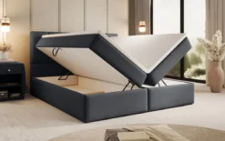 Boxspringbett Aurelia Stoff mit Stauraum