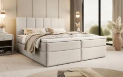 Boxspringbett Aurelia Stoff mit Stauraum