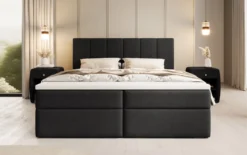 Boxspringbett Aurelia Stoff mit Stauraum