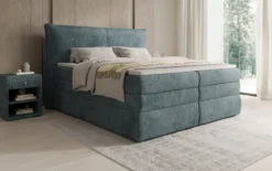Boxspringbett Avelora mit Stauraum in Cord