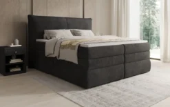 Boxspringbett Avelora mit Stauraum in Cord