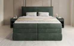Boxspringbett Avelora mit Stauraum in Cord