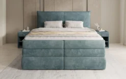 Boxspringbett Avelora mit Stauraum in Cord