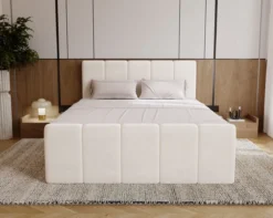 Boxspringbett Bergamo Samt mit Stauraum