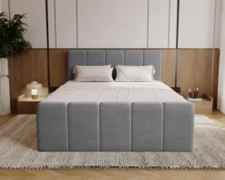 Boxspringbett Bergamo Samt mit Stauraum