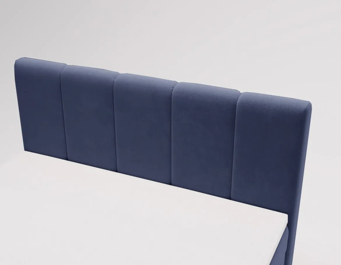 Boxspringbett Bergamo Samt mit Stauraum