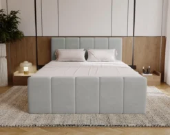 Boxspringbett Bergamo Samt mit Stauraum